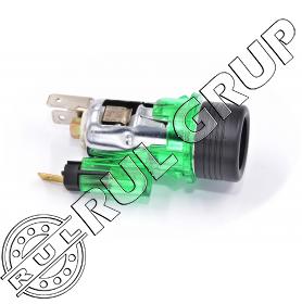 BRICHETA AUTO UNIVERSALA 12V FI28 CU LED VERDE BK92086